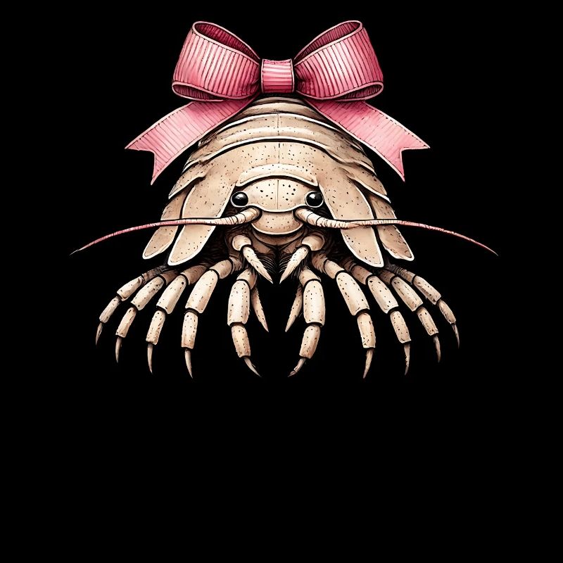 Coquette Arc Isopodes Bug Girl Maman Rose