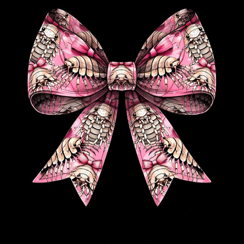Coquette arc isopodes bug motif fille maman