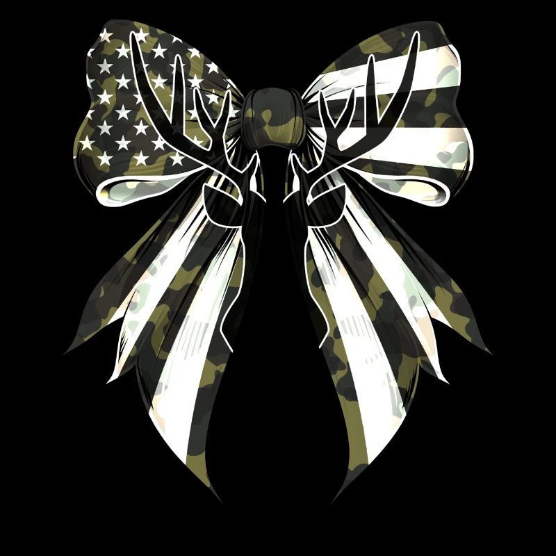 Coquette Bow Deer Hunting Camouflage US Flag