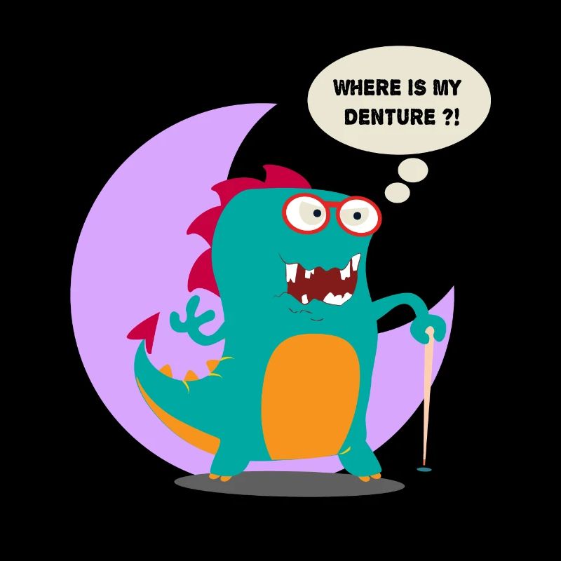 Où est mon art Doodle Denture