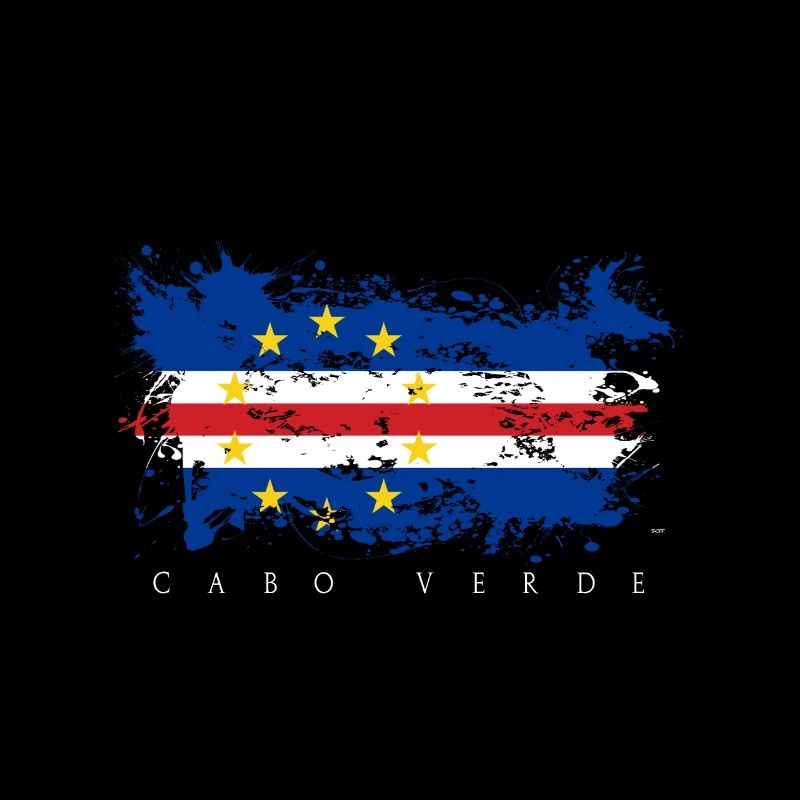 Cap Cap Vert Afrique Drapeau de l'île de Praia Drapeau
