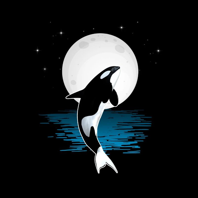 Orque épaulard Orque Baleine de Lune
