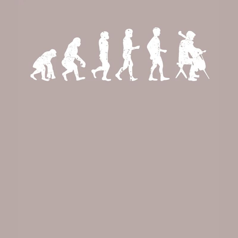 Cellist Evolution Gift Idea Cello Player