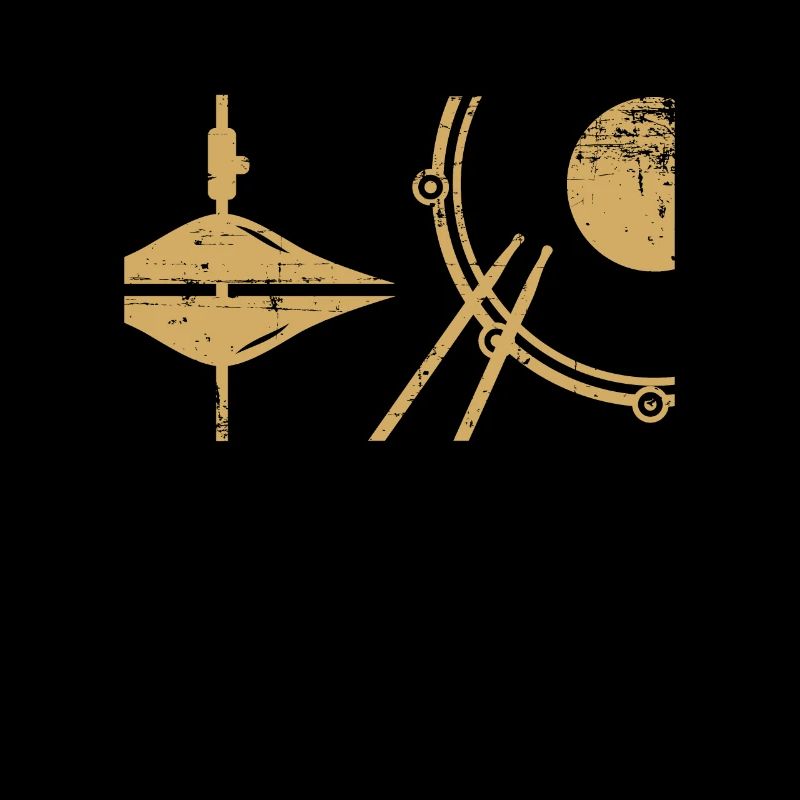 Drums Drummer Gift Idea Drumming Drummer Art