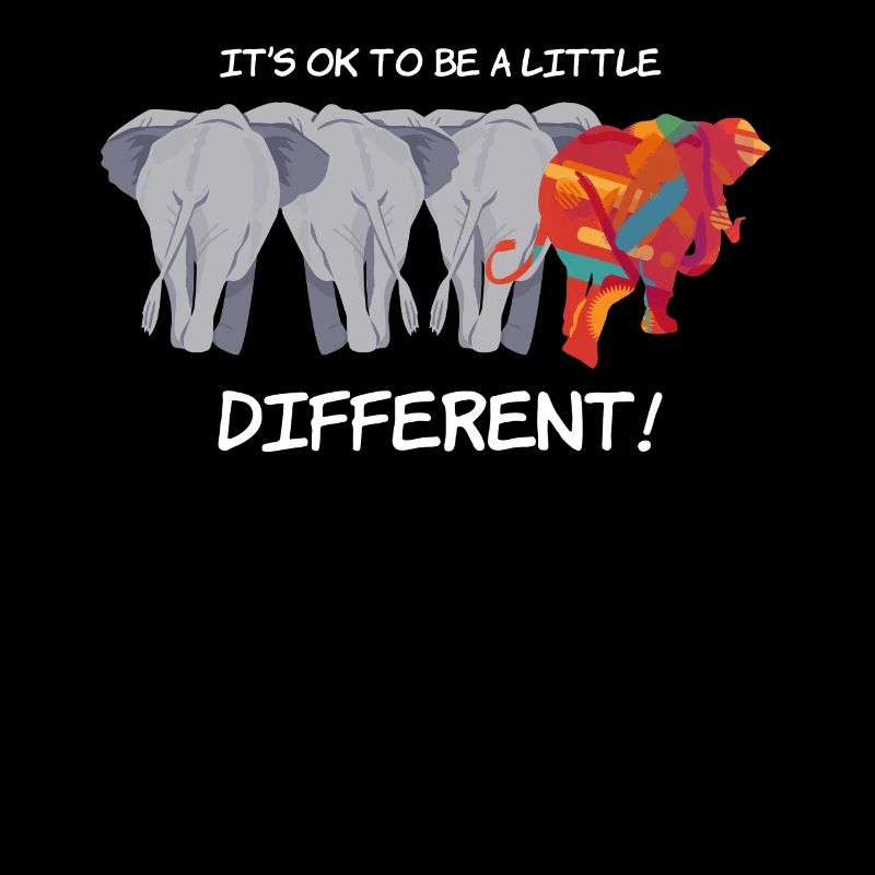 C’est ok d’être un éléphant cadeau un peu différent