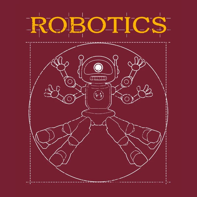 Robotics Robot Robotics Vitruvian Man