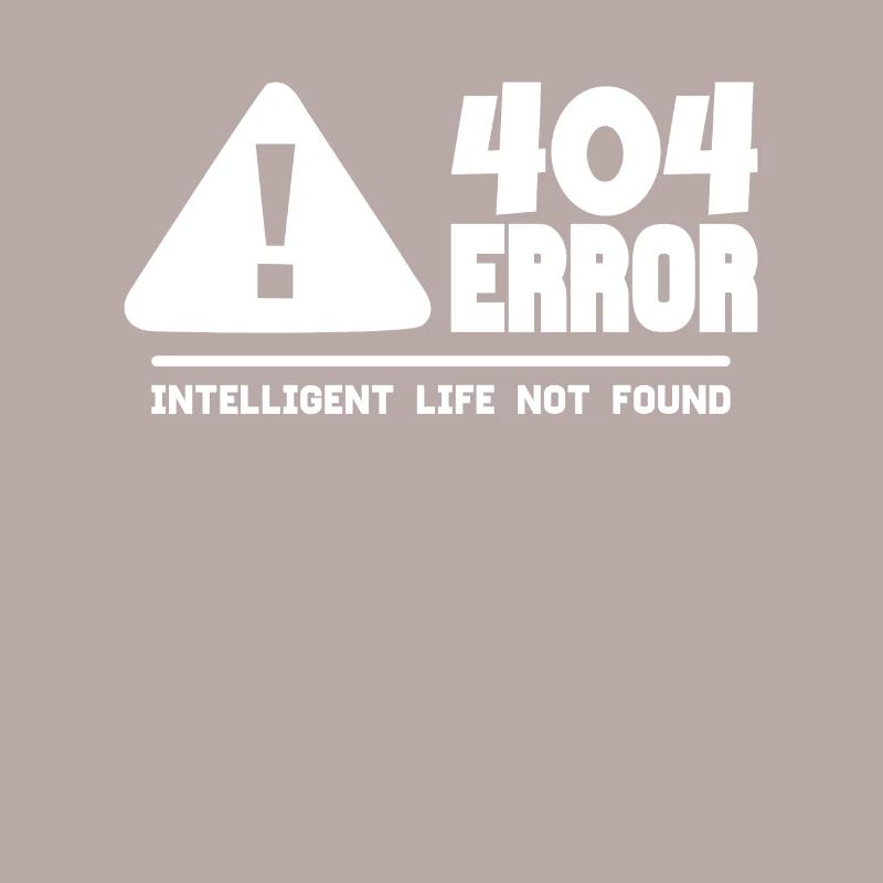 Computer and programmer geek. 404 Errors