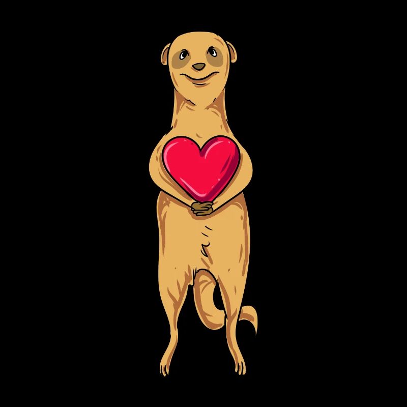 Valentinstag Erdmännchen