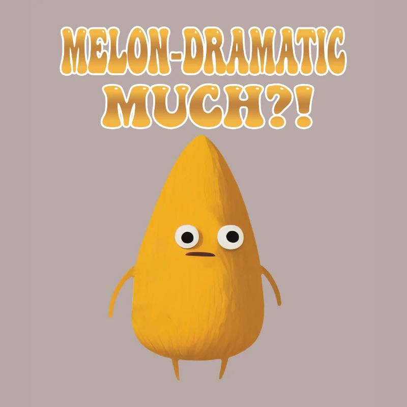 Melon-Dramatic Much - Melodramatic Honeydew Melon