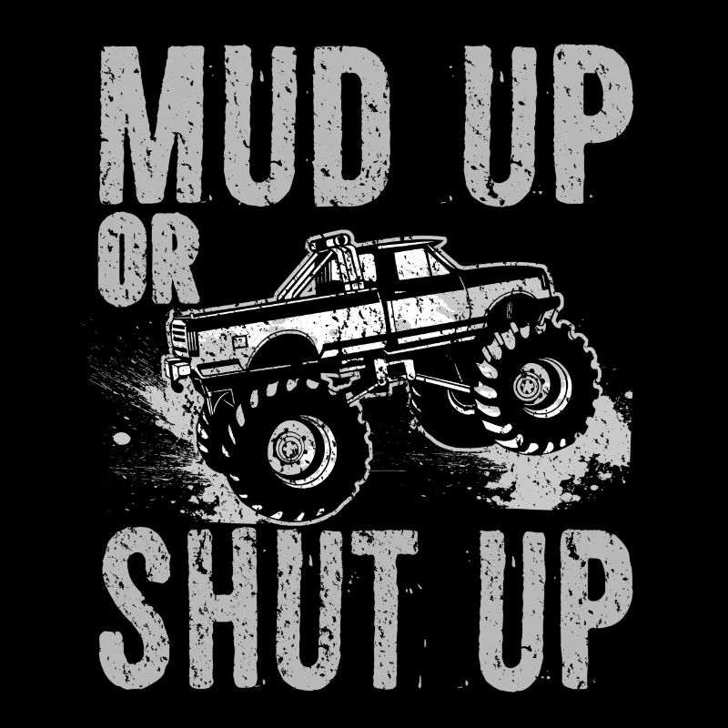Mudder-Geschenk Mud Up oder Shut Up Lustige Mudding-Geschenke