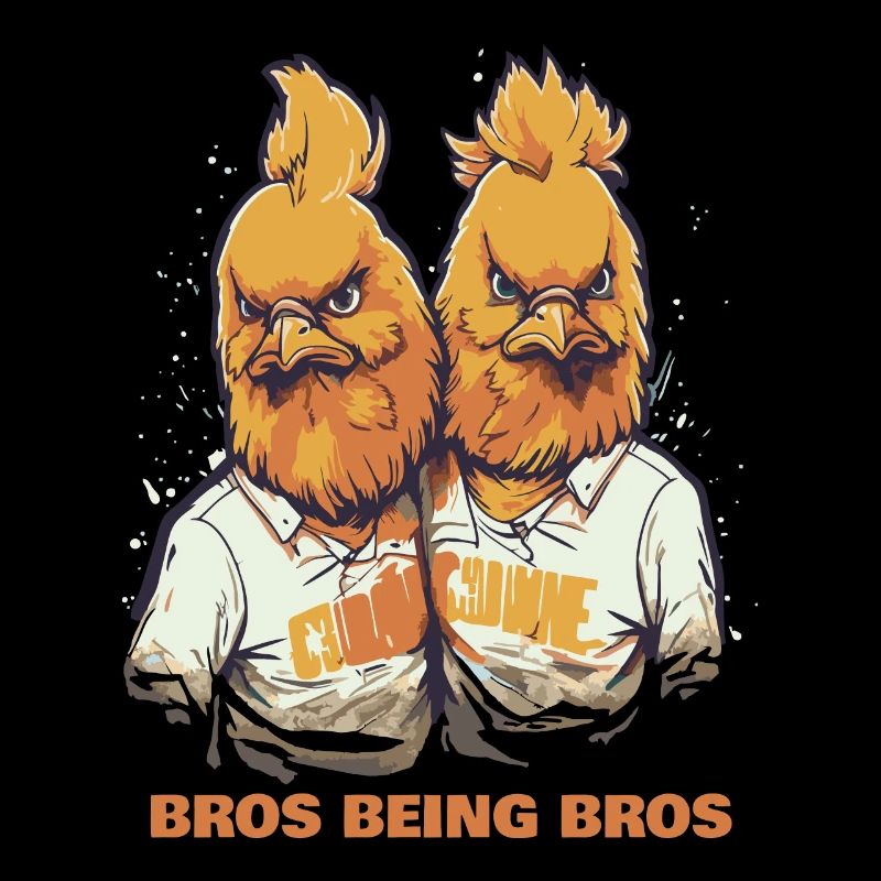 Bros entre eux: Les frères Chickens