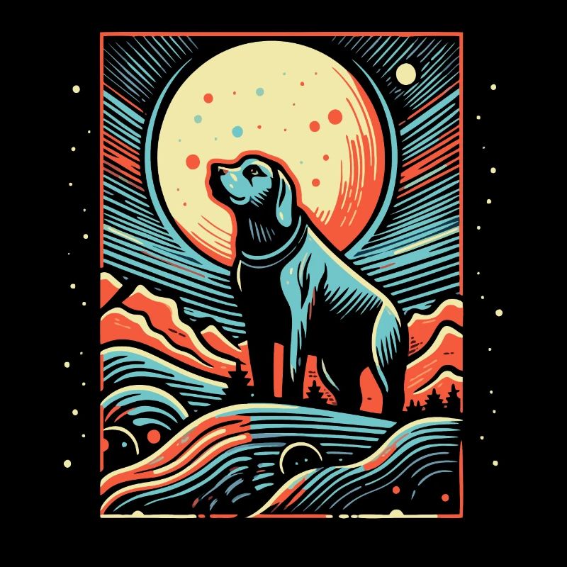 The Full Moon and the Dog