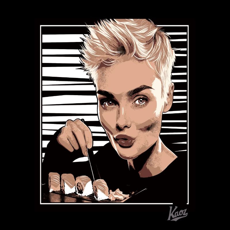 Pixie Cut und Leckeres Trendy Sushi