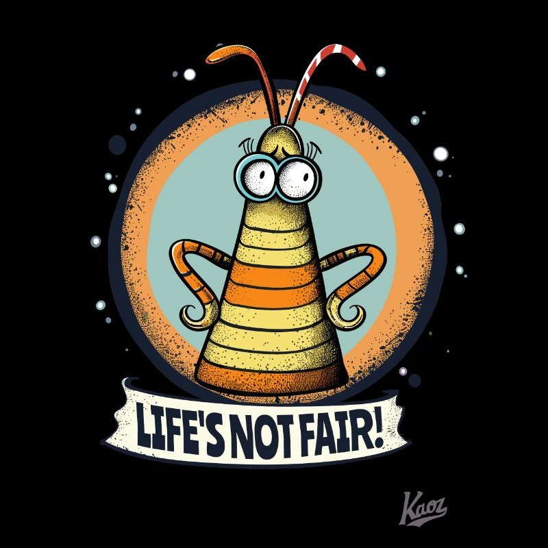 Life Is Not Fair: Outraged Larval Worm