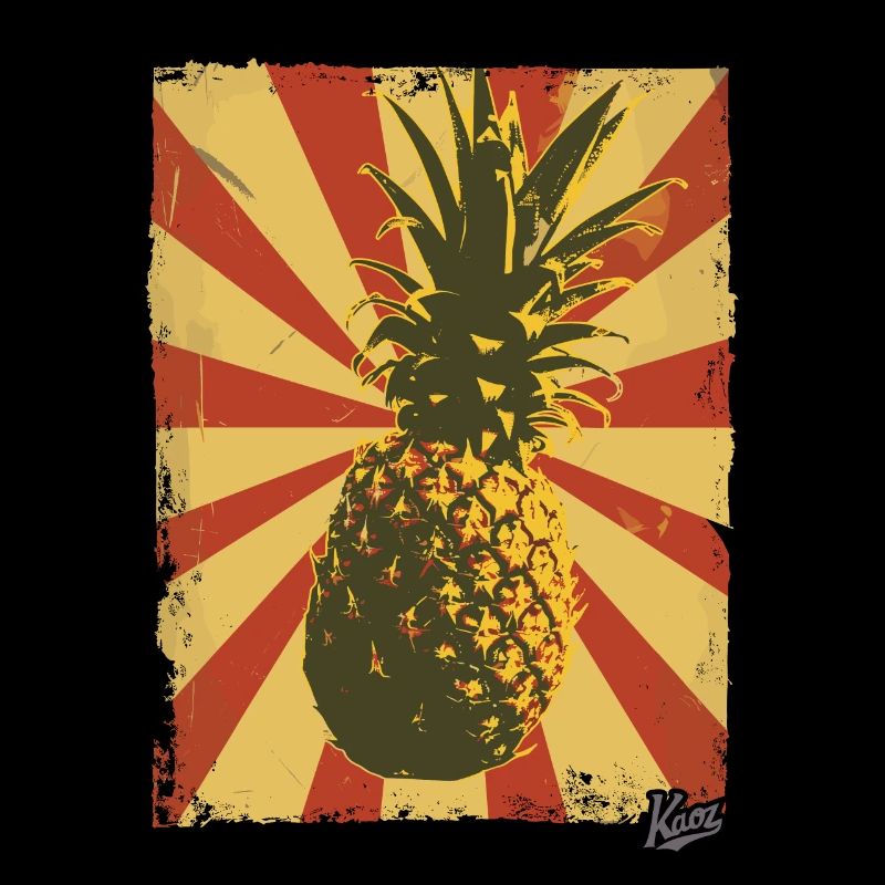 Propaganda style pineapple