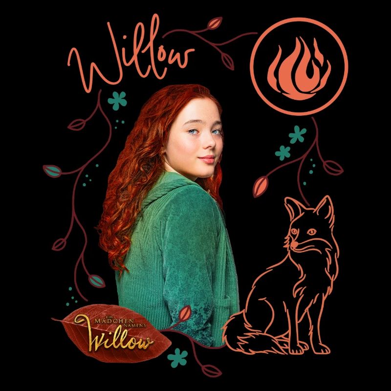 "Ein Mädchen Namens Willow" Willow Mit Fuchs Rufus