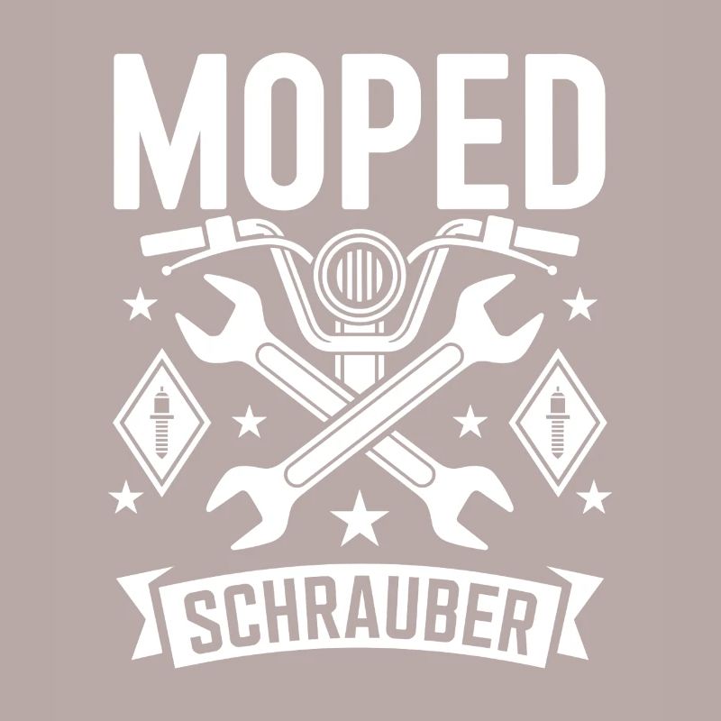 Moped Mechanic Workshop Moped Driver