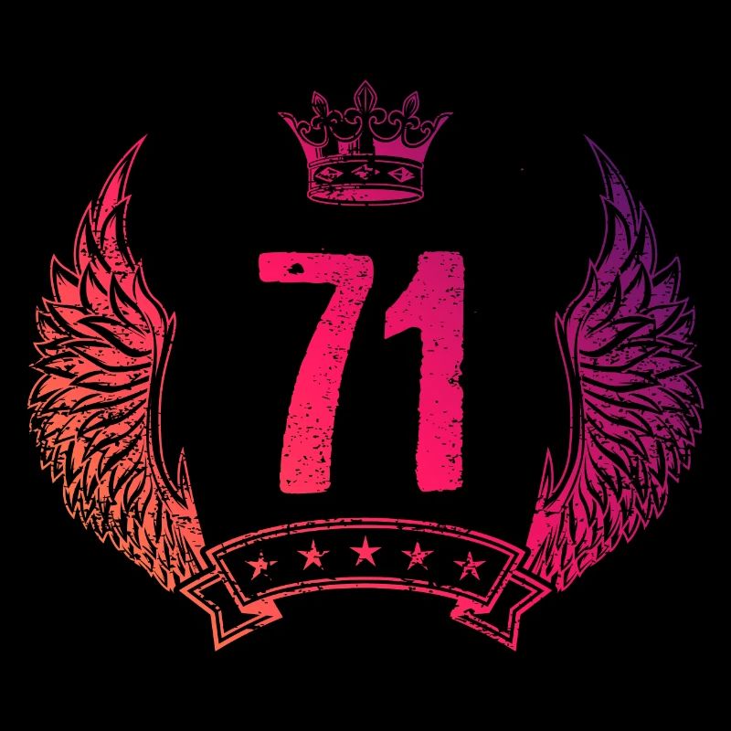 71 Number crown
