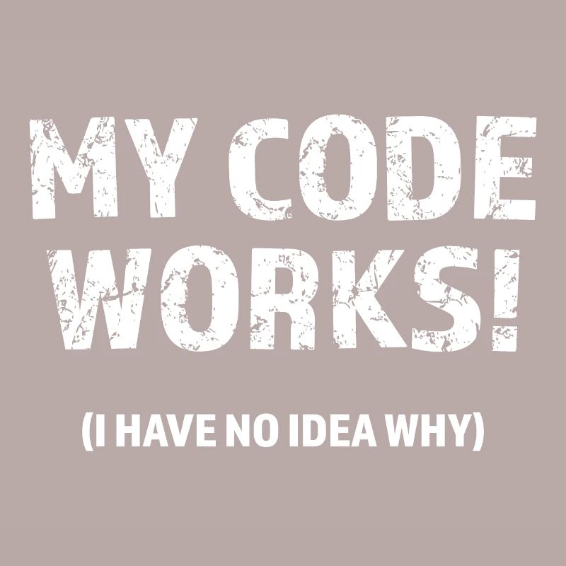 Mon code fonctionne! Je ne sais pas pourquoi le cadeau du programmeur