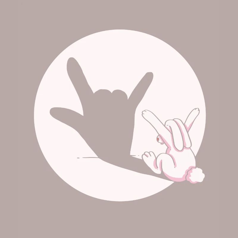 rabbit metal rock n roll devil gift Easter