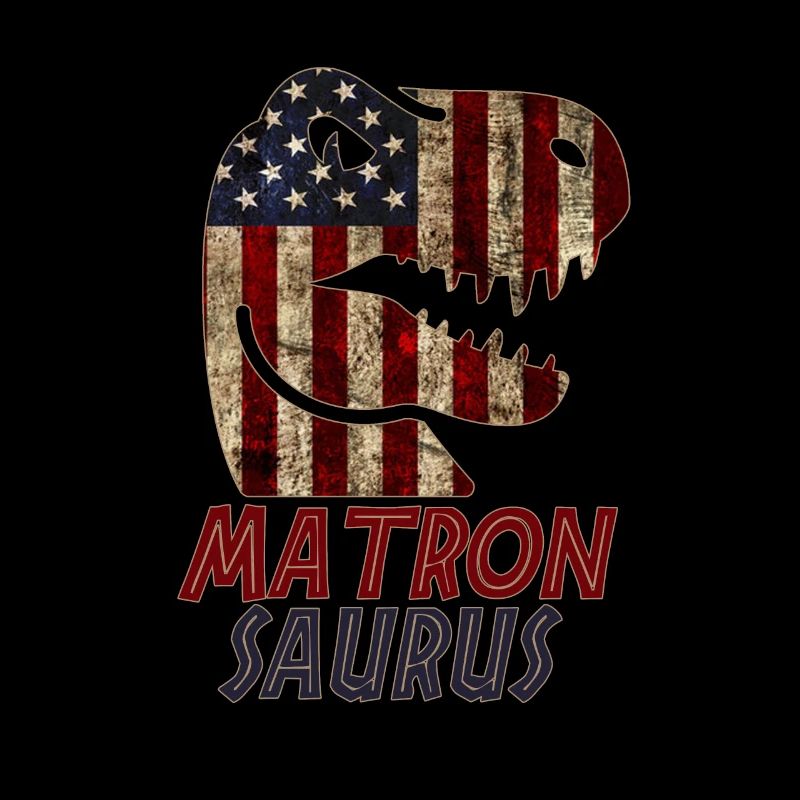 Patriotic Matron Dinosaur