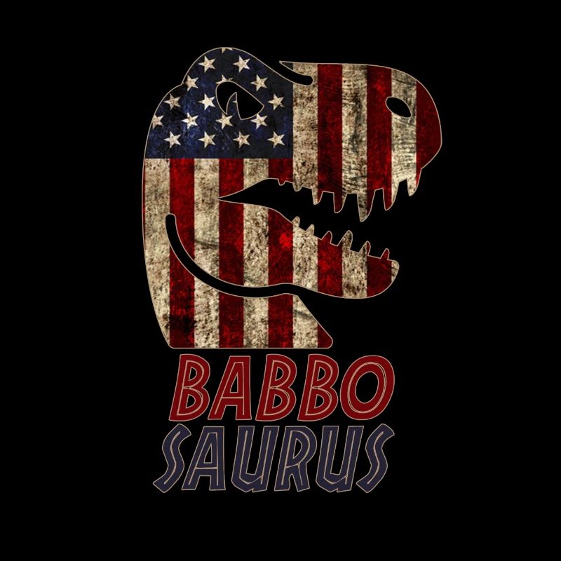 Patriotic Babbo Dinosaur