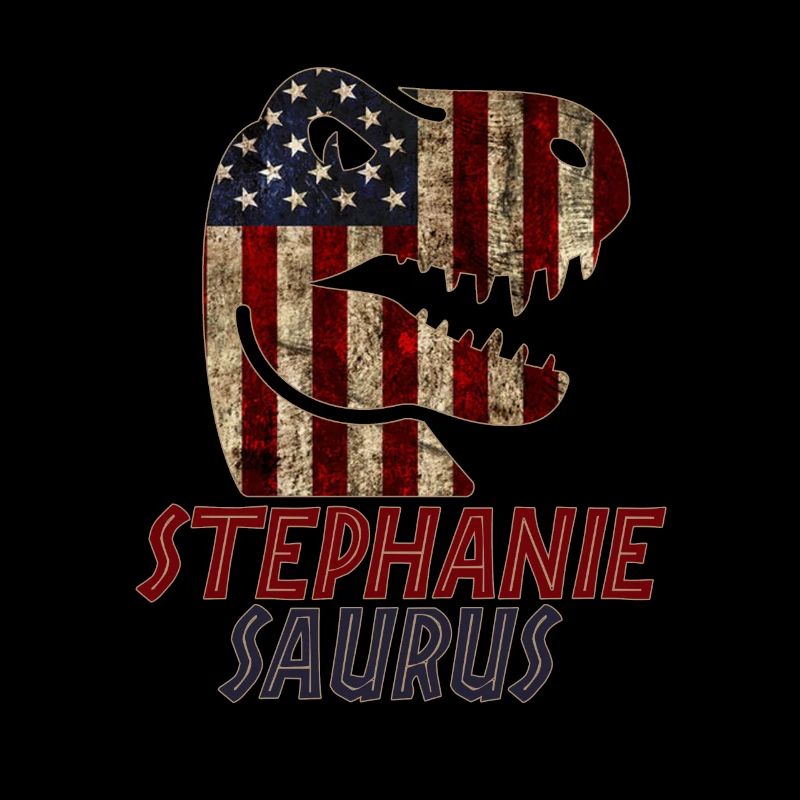 Patriotic Stephanie Dinosaur Stephaniesaurus