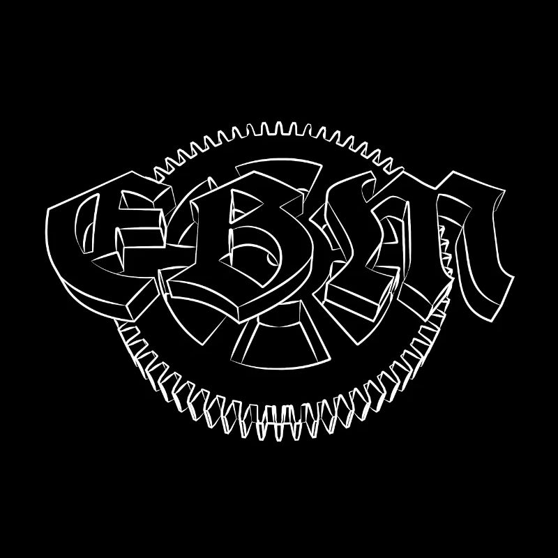 EBM Electronic Body Music Gear Drawing
