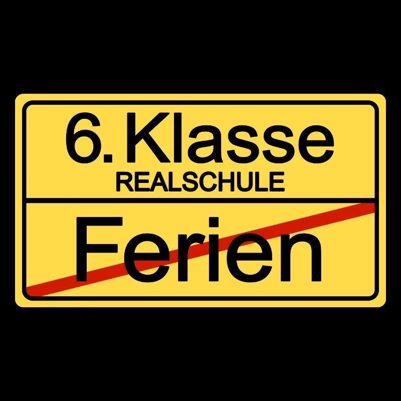 6. Klasse Sechstklässler Schulkind Realschule