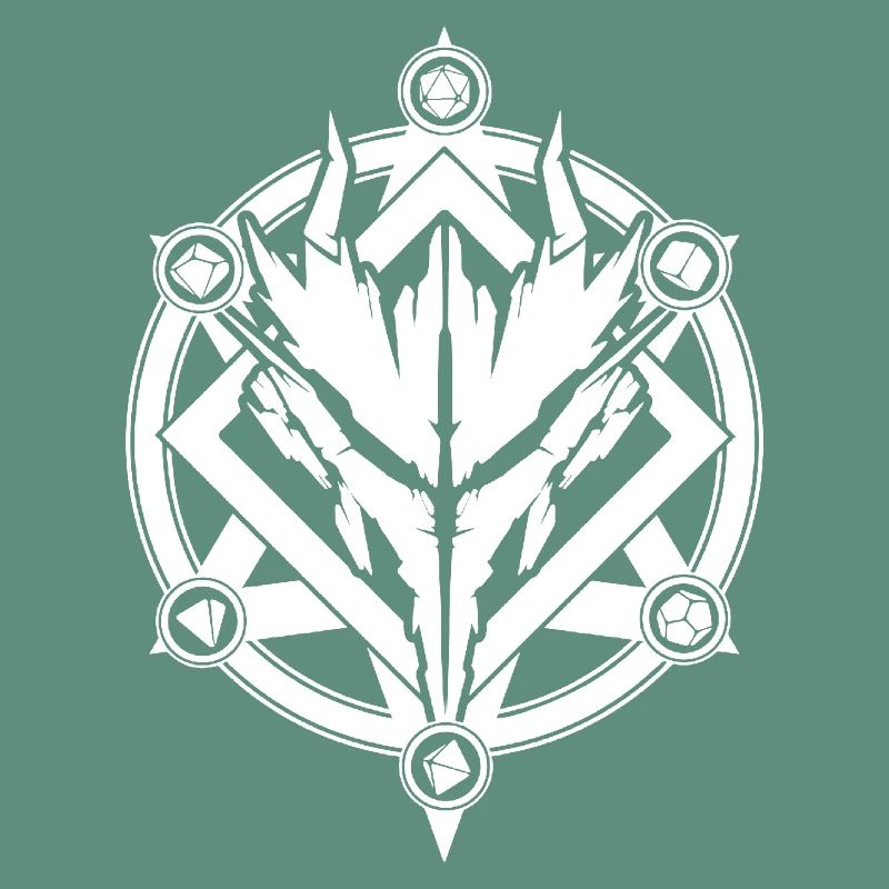 Magic circles Emblem Warlock