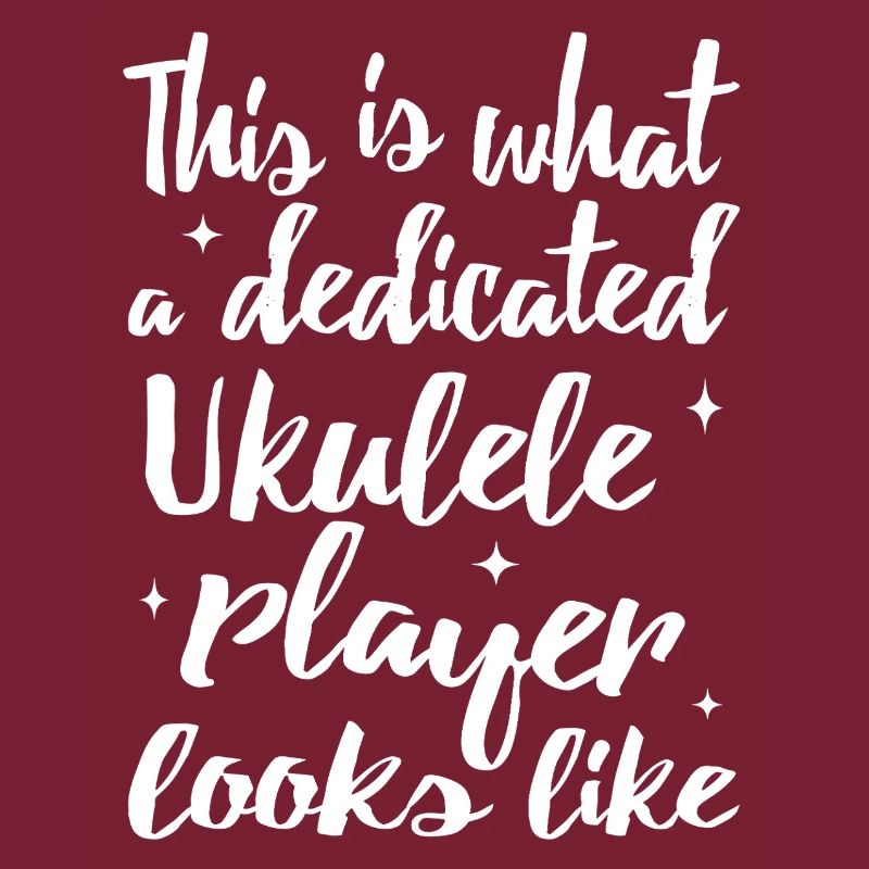 This is what a dedicated Ukulele player looks like