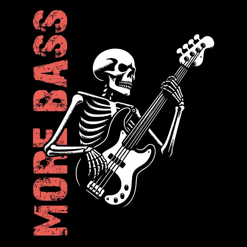 Plus Basse - Skeleton avec Basse