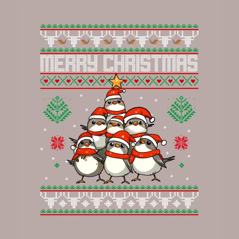 Vogel Weihnachten Rotkehlchen
