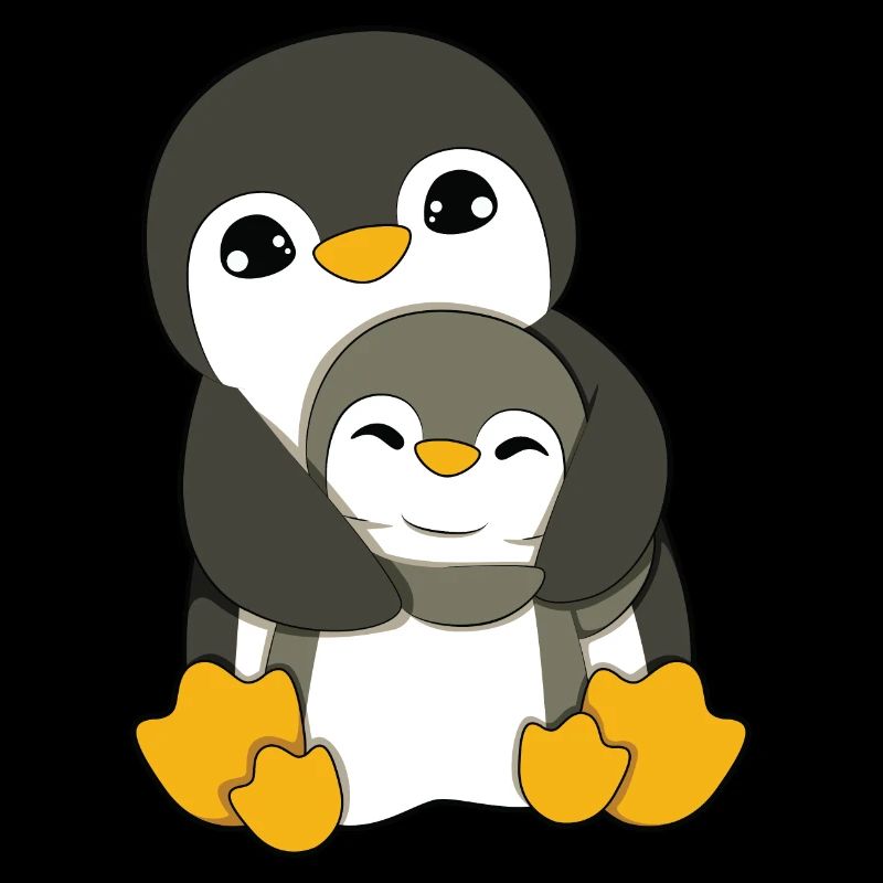 Câlin de pingouin