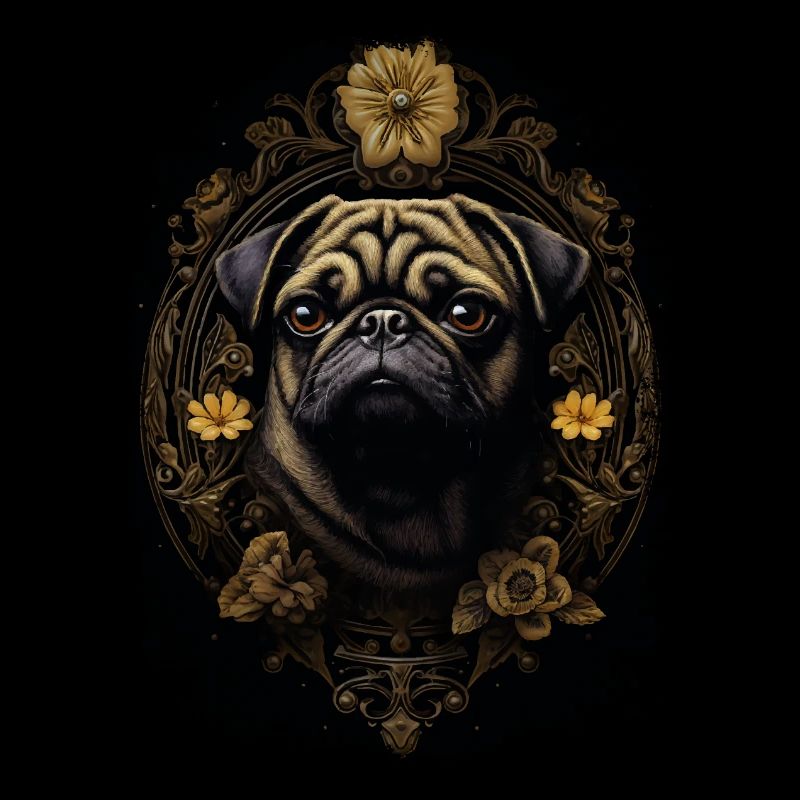 Cute Pug