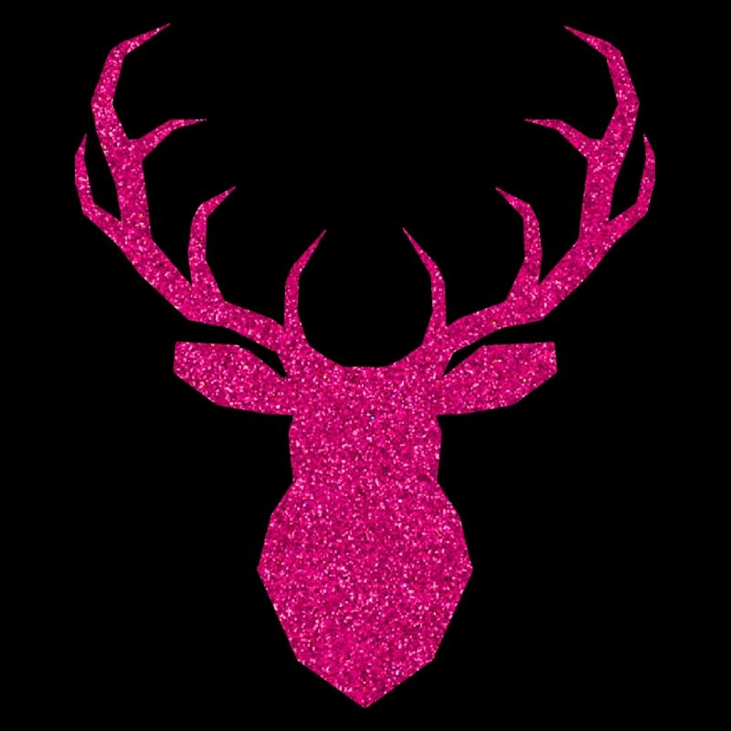 Hirschkopf Rosa