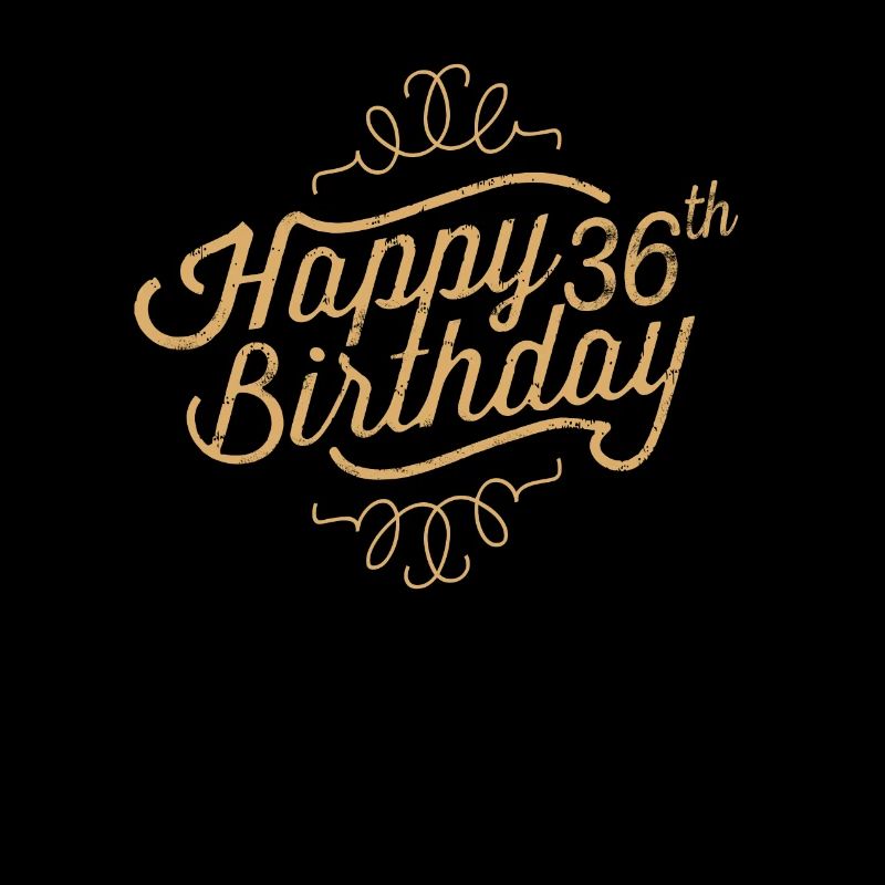 Joyeux 36e anniversaire