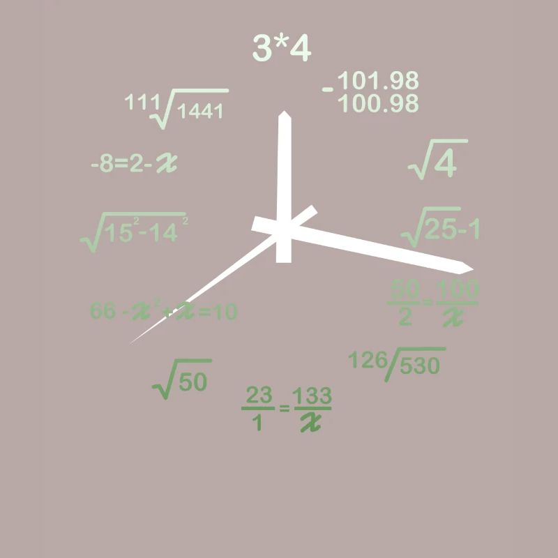 Mathematics Watch Math Break Arithmetic Gift