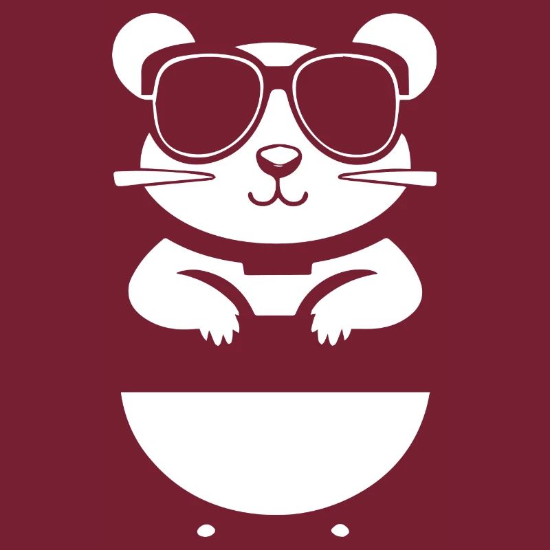 Funny Hamster with Sunglasses Hamsters