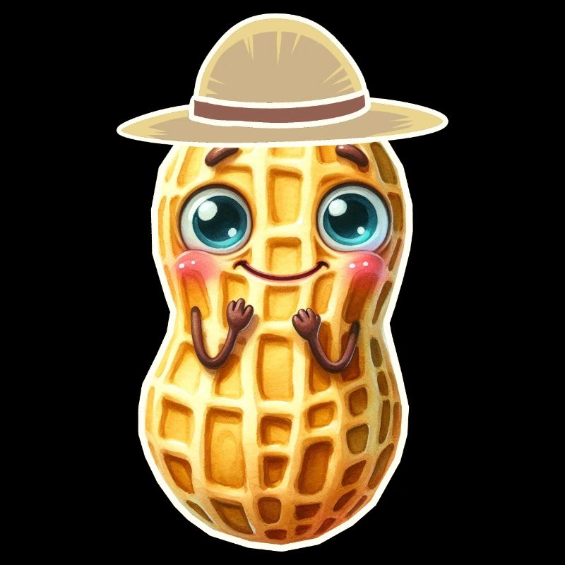 Peanut Peanuts Kids Child Nut Nuts