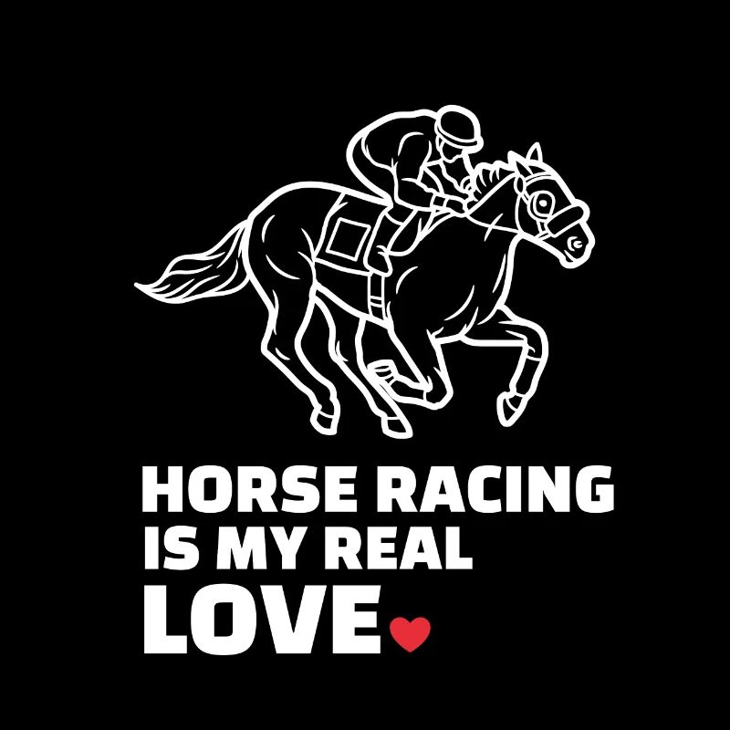 J’adore les courses de chevaux