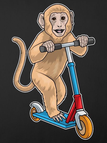 Affe Tretroller