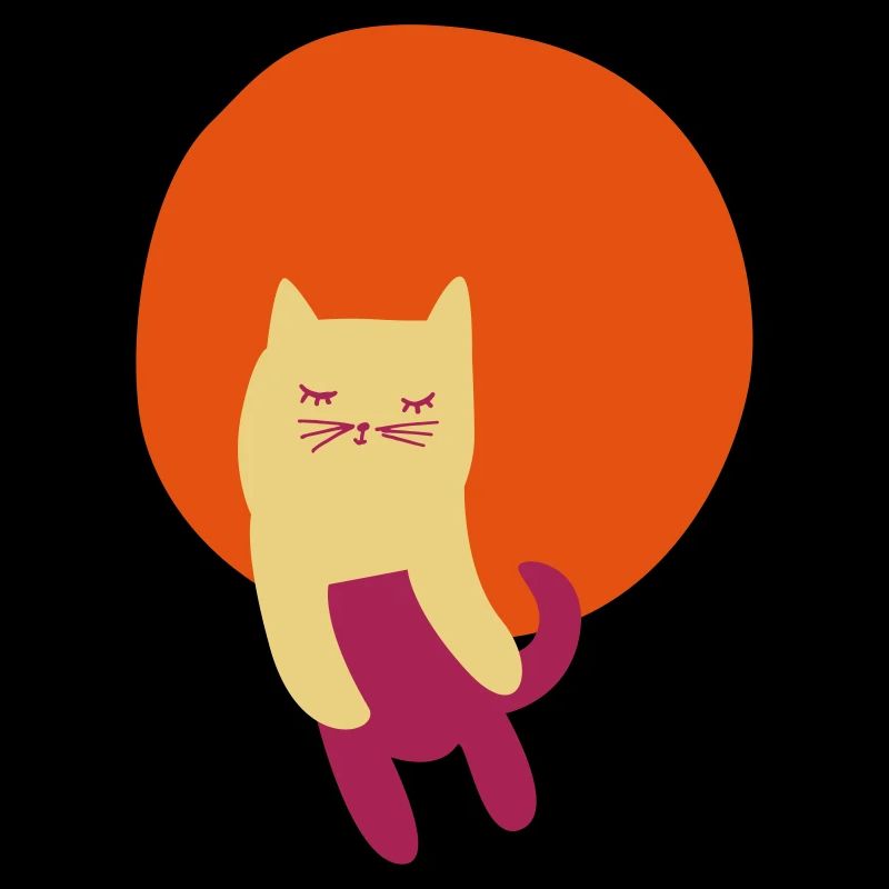 süsse Katze Punkt