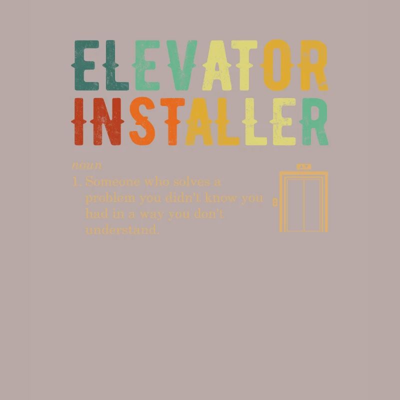 elevator installer definition, mechanic elevator
