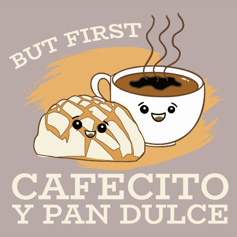 Cafecito Lover Drinking Cafecito Mix Cuban Coffee
