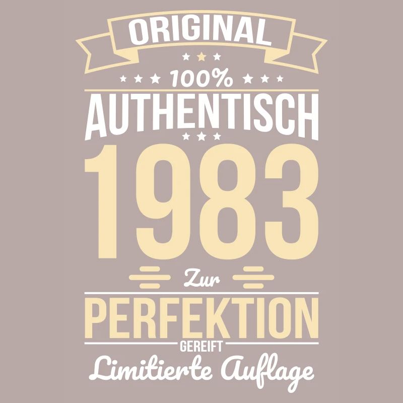 40. Geburtstag - Original 1983 100% Authentisch