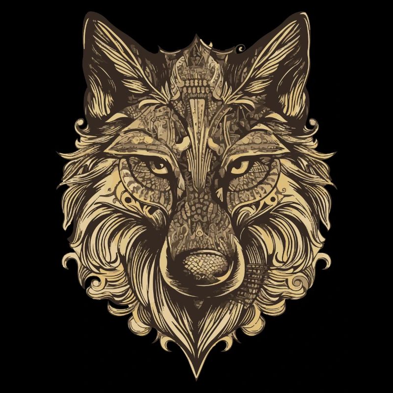 Wolf Portrait