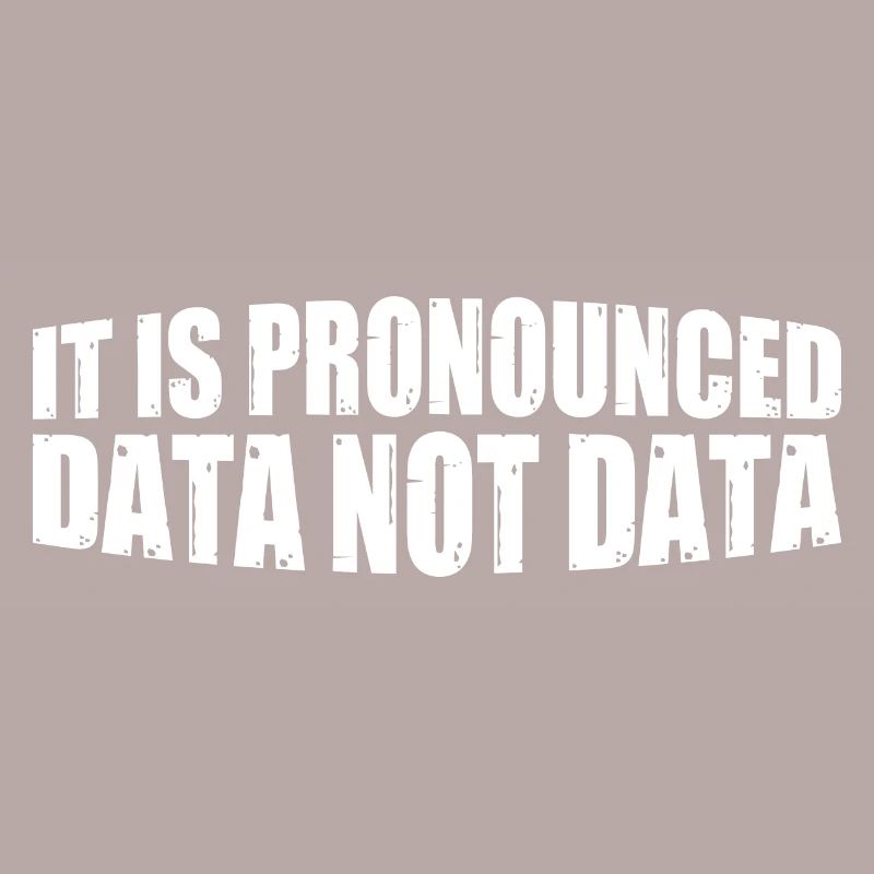 it is pronounced data not data 4