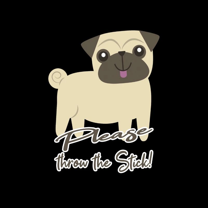 Pug Mops Geschenk