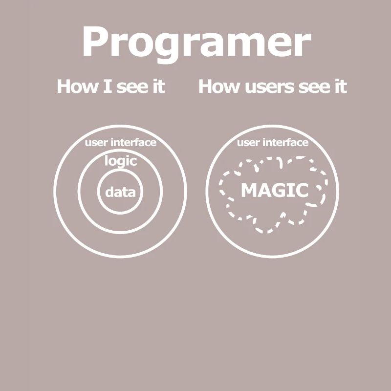 How Programers see their work programmers
